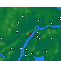 Nearby Forecast Locations - Jiangpu - Map