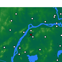 Nearby Forecast Locations - Nanjing - Map