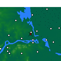 Nearby Forecast Locations - Hanjiang - Map