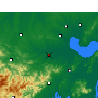 Nearby Forecast Locations - Shucheng - Map