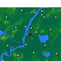 Nearby Forecast Locations - Dangtu - Map