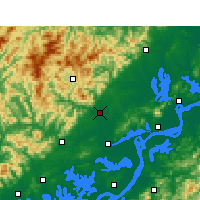 Nearby Forecast Locations - Qianshan/ANH - Map