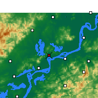 Nearby Forecast Locations - Zongyang - Map
