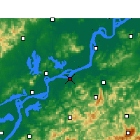 Nearby Forecast Locations - Guichi - Map