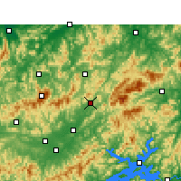 Nearby Forecast Locations - Jixi/ANH - Map