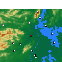 Nearby Forecast Locations - Yongxiu - Map