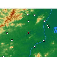 Nearby Forecast Locations - Gao'an - Map