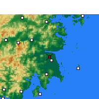 Nearby Forecast Locations - Hongjia - Map