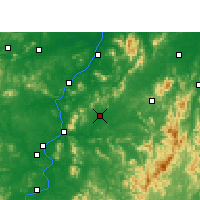 Nearby Forecast Locations - Yongfeng - Map