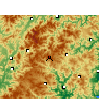 Nearby Forecast Locations - Shouning - Map