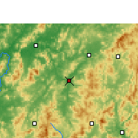 Nearby Forecast Locations - Huichang - Map