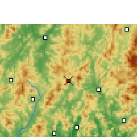 Nearby Forecast Locations - Wuping - Map