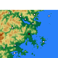 Nearby Forecast Locations - Fuqing - Map