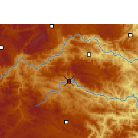 Nearby Forecast Locations - Xilin - Map