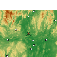 Nearby Forecast Locations - Liucheng - Map