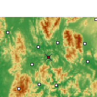Nearby Forecast Locations - Pingle - Map