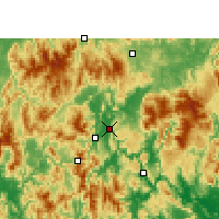 Nearby Forecast Locations - Lianzhou - Map