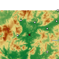 Nearby Forecast Locations - Shaoguan - Map