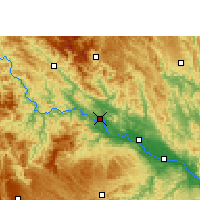 Nearby Forecast Locations - Baise - Map