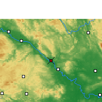 Nearby Forecast Locations - Pingguo - Map