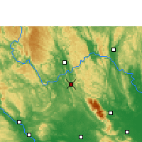 Nearby Forecast Locations - Mashan - Map