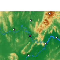 Nearby Forecast Locations - Wuxuan - Map