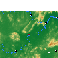 Nearby Forecast Locations - Guigang - Map