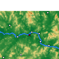 Nearby Forecast Locations - Cangwu - Map