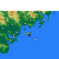 Nearby Forecast Locations - Yunao - Map