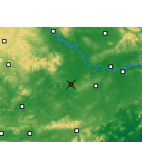 Nearby Forecast Locations - Fusui - Map