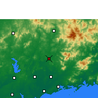 Nearby Forecast Locations - Gaozhou - Map