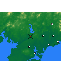 Nearby Forecast Locations - Lianjiang - Map