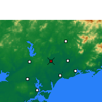 Nearby Forecast Locations - Huazhou - Map