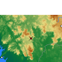 Nearby Forecast Locations - Kindia - Map
