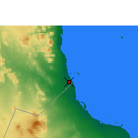 Nearby Forecast Locations - Shalateen - Map