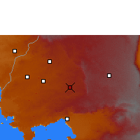 Nearby Forecast Locations - Kakamega - Map