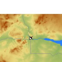 Nearby Forecast Locations - Zumbo - Map