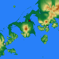 Nearby Forecast Locations - Cold Bay - Map