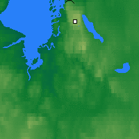 Nearby Forecast Locations - Kugaaruk - Map