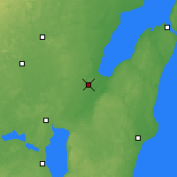 Nearby Forecast Locations - Green Bay - Map