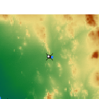 Nearby Forecast Locations - Hermosillo - Map