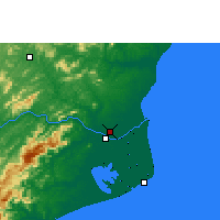 Nearby Forecast Locations - Campos dos Goytacazes - Map