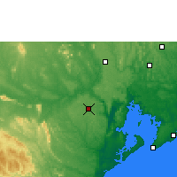 Nearby Forecast Locations - Cruz das Almas - Map