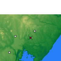 Nearby Forecast Locations - Alagoinhas - Map