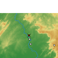 Nearby Forecast Locations - Cuiabá - Map