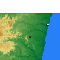 Nearby Forecast Locations - Guaratinga - Map