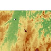 Nearby Forecast Locations - Caratinga - Map
