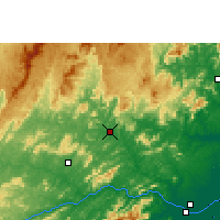 Nearby Forecast Locations - Itaperuna - Map