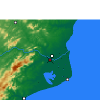 Nearby Forecast Locations - Campos dos Goytacazes - Map