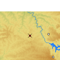 Nearby Forecast Locations - Bauru - Map